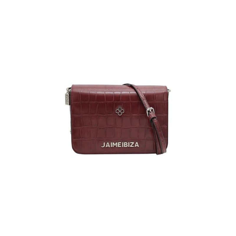 BOLSO JAIME IBIZA JI 2286 CROCO MERLOT