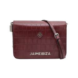 BOLSO JAIME IBIZA JI 2286 CROCO MERLOT