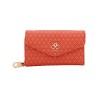 CARTERA JAIME IBIZA JI 521 CHOCOLATE MICRO NARANJA