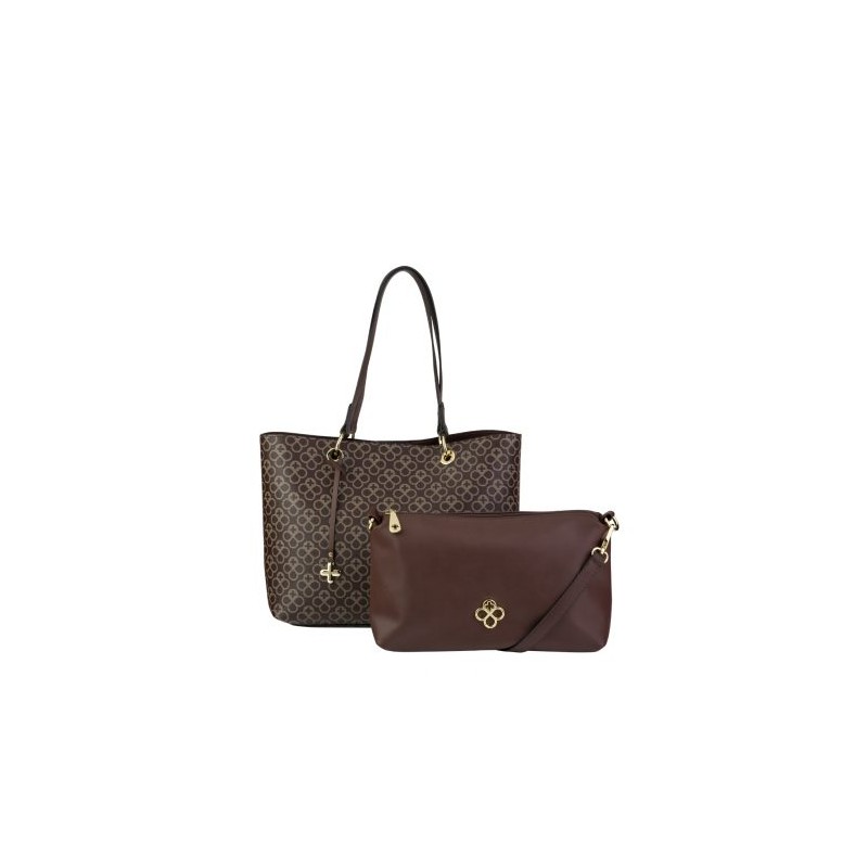 BOLSO JAIME IBIZA JI 323 CHOCOLATE BÁSICOS